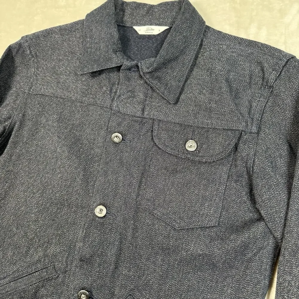 3Sixteen Ranch Jacket Mens Size Small Denim Selvedge Salt Pepper Barn - Picture 3 of 13